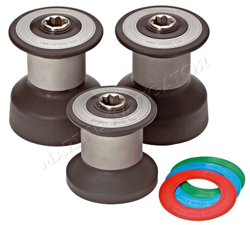 BARTON Nautilus Composite Winch Double Speed 16:1 114.3mm Base