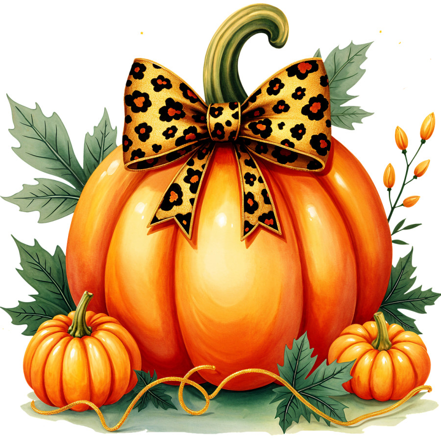 30 Custom Fall Special Pumpkin Personalized Address Labels
