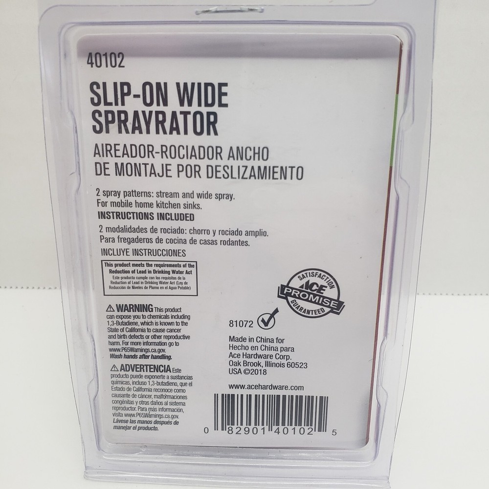 ACE Slip-On SPRAYRATOR White #40102