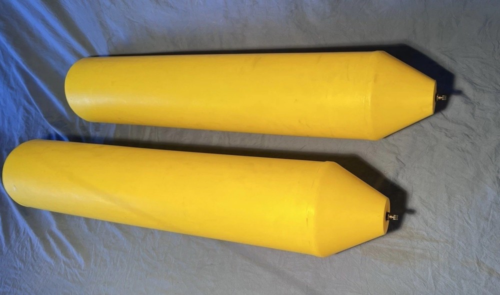 Gold Dredge Pontoons Yellow