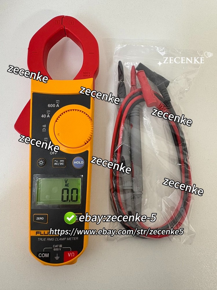 FLUKE 317 True RMS AC DC Clamp Meter