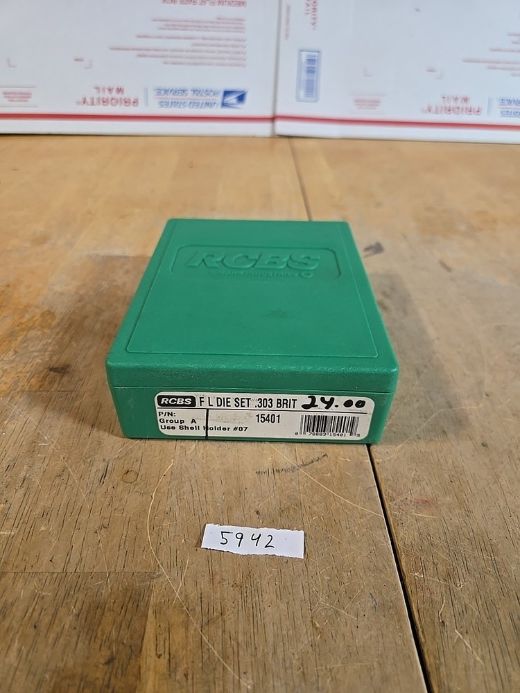 RCBS Reloading Dies- FL  2 Die Set #15401- .303 British