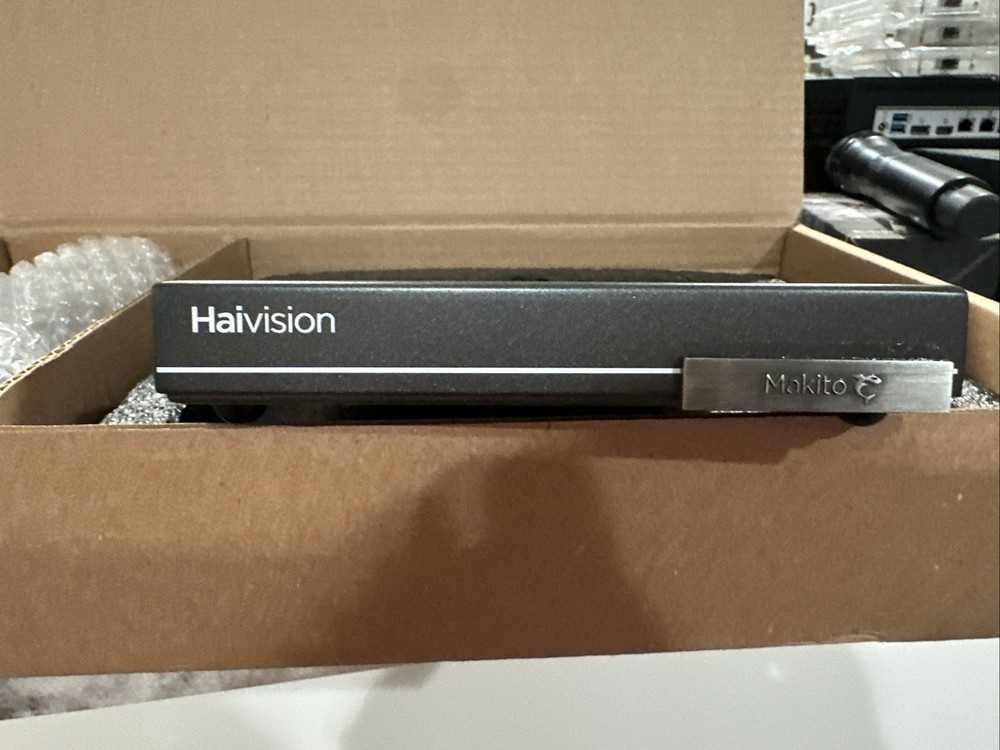 Haivision S-MX4E-SDI4-UHD Single DVI Encoder Appliance CHASSIS NO CARD