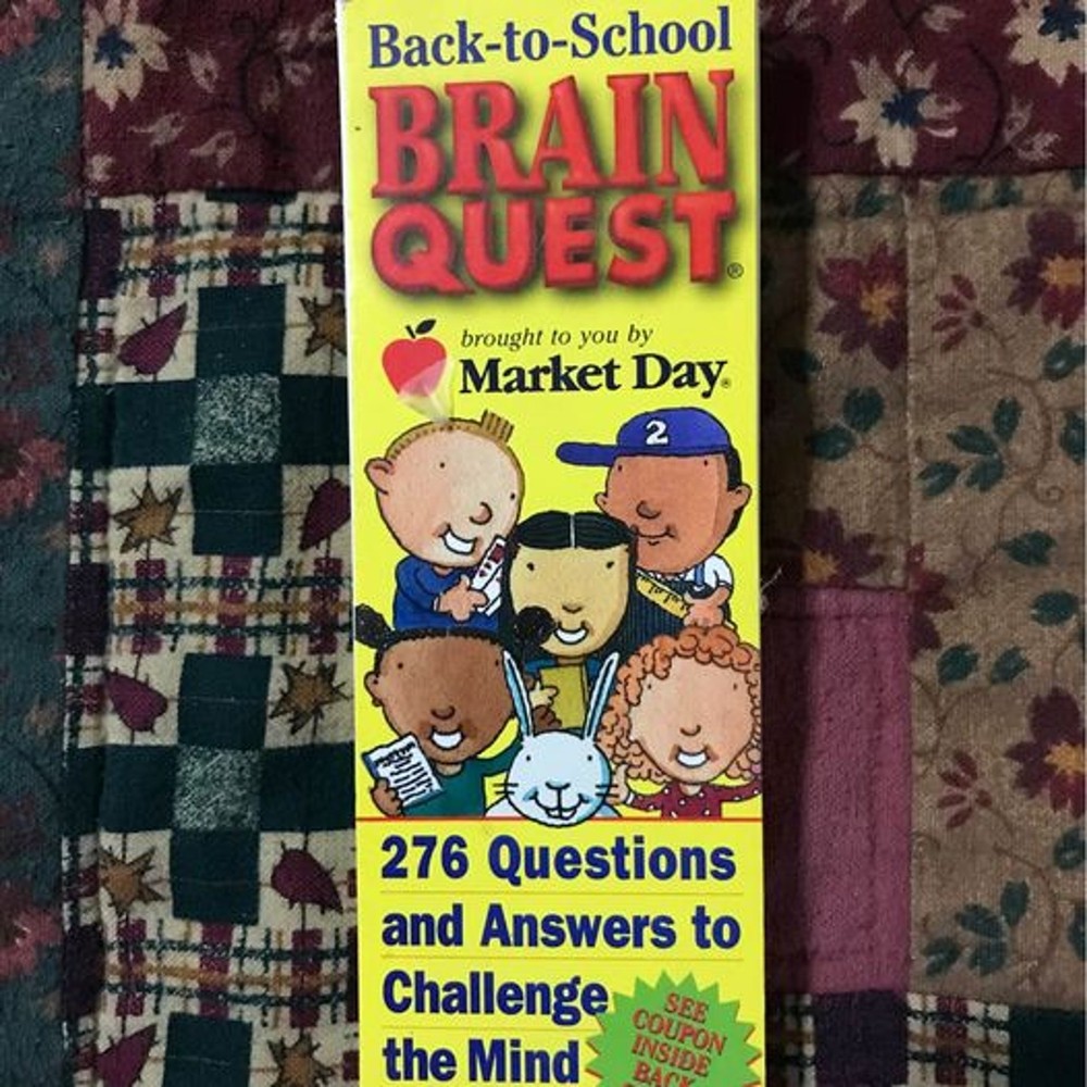 Brain Quest Various 3 piece Lot