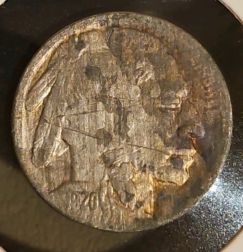 1920 Buffalo Nickel Acid Restored