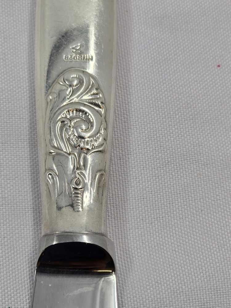 Tele by Mylius 830 Silver Dinner Knife 8"