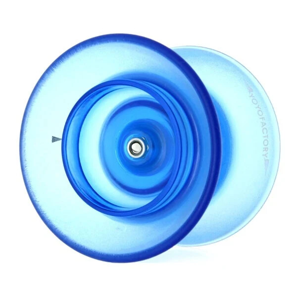 YOYOFACTORY FLIGHT OFFSTRING YO-YO Clear Blue
