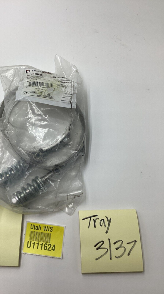 (1 pack of 2) Tectran Hose Clamp Spring Loaded T-Bolt HTS406