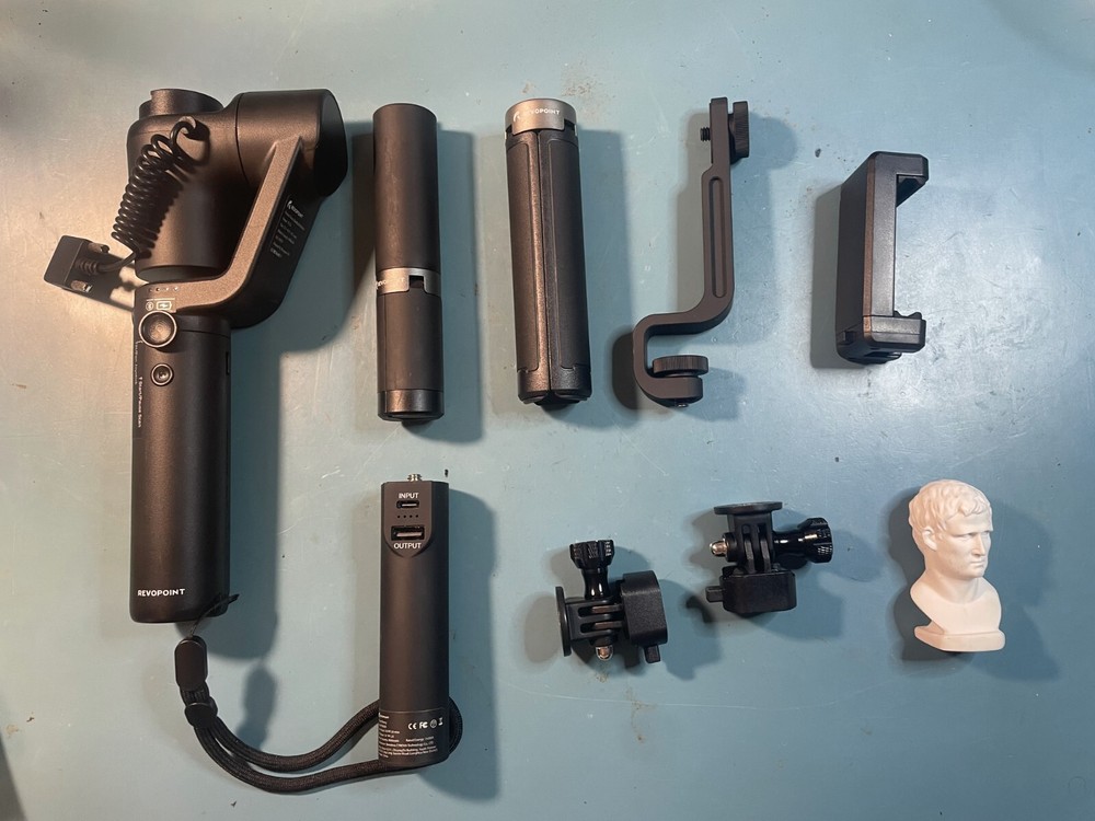 Revopoint 3D Scanners: Range, Mini, Stabilizer, Dual Axis Turn Table, Hard Case