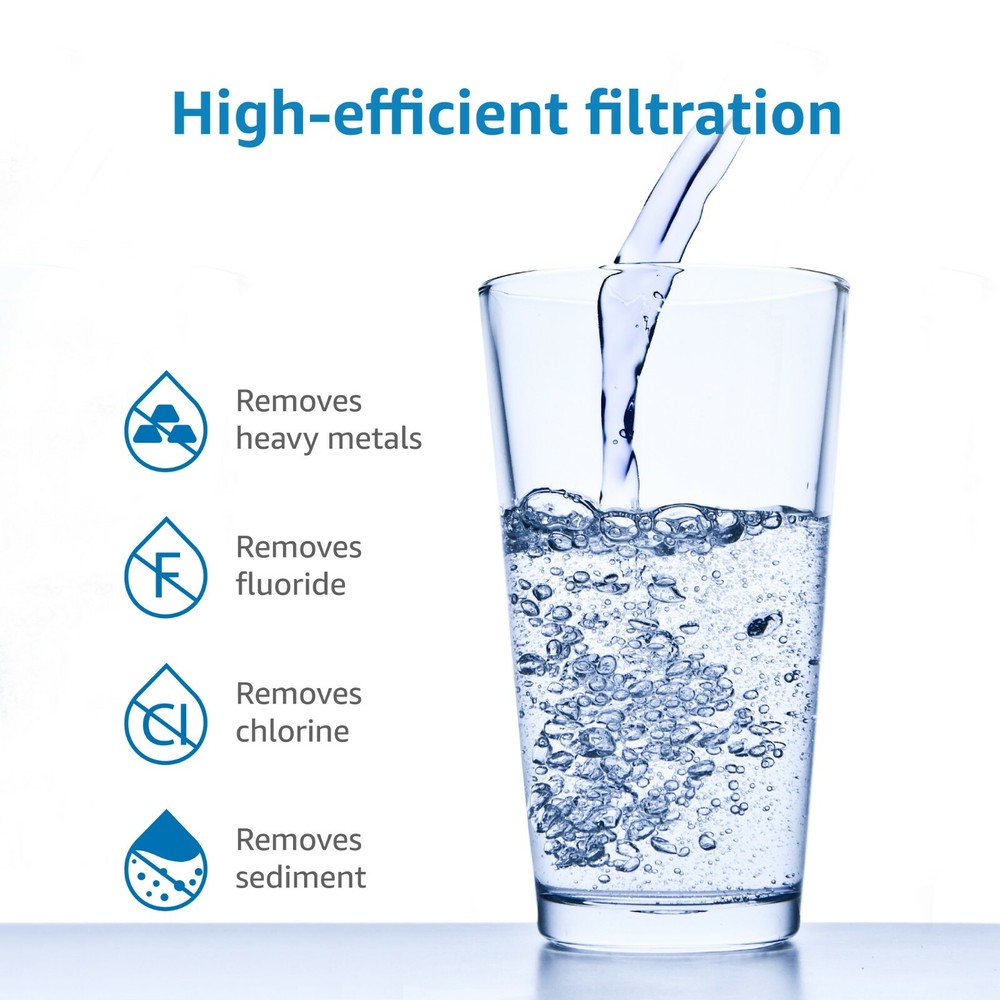 AQUA CREST RV Inline Water Filter,for RVs and Marines, Drinking & Washing Filter