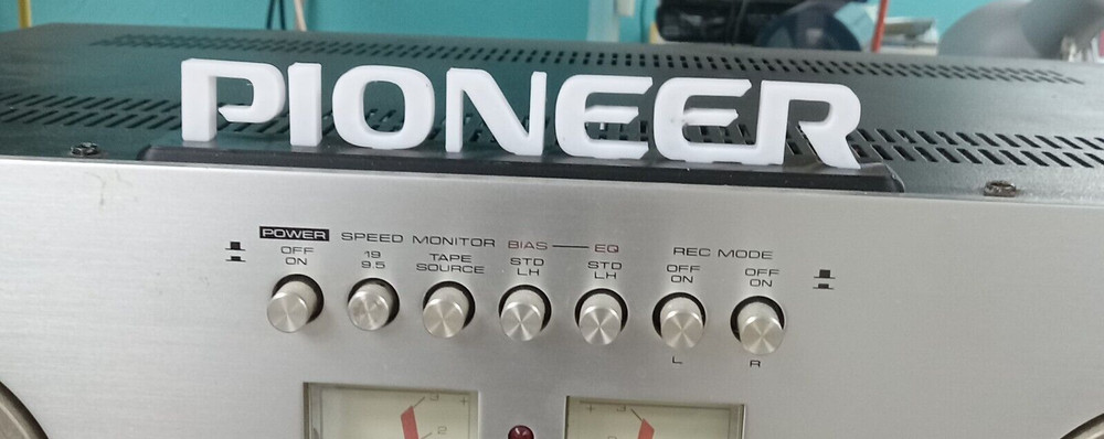 Pioneer 3d Lettering Sign Display -