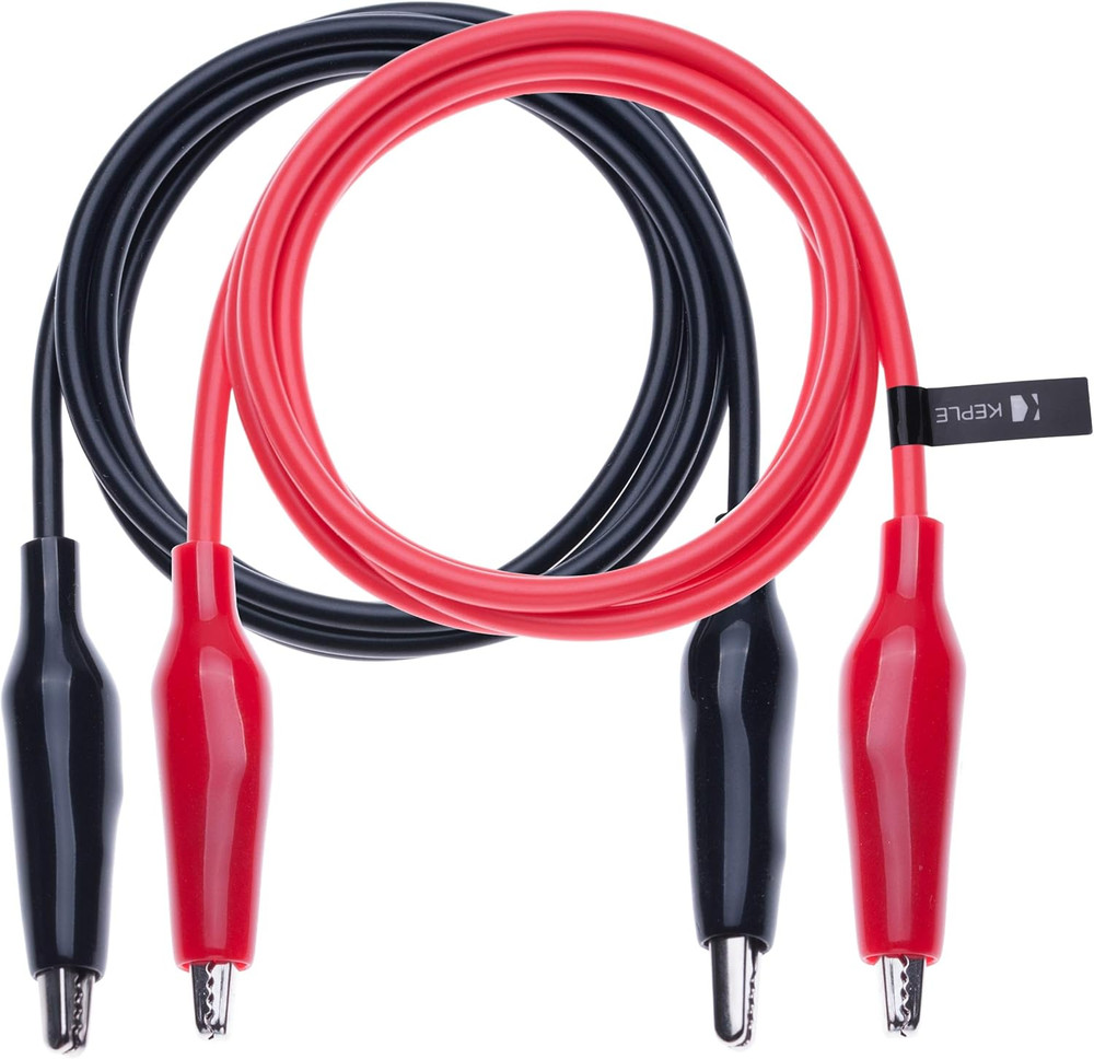 Crocodile Clips Electrical Insulated Wire Multimeter Test Leads Set Alligator Cl