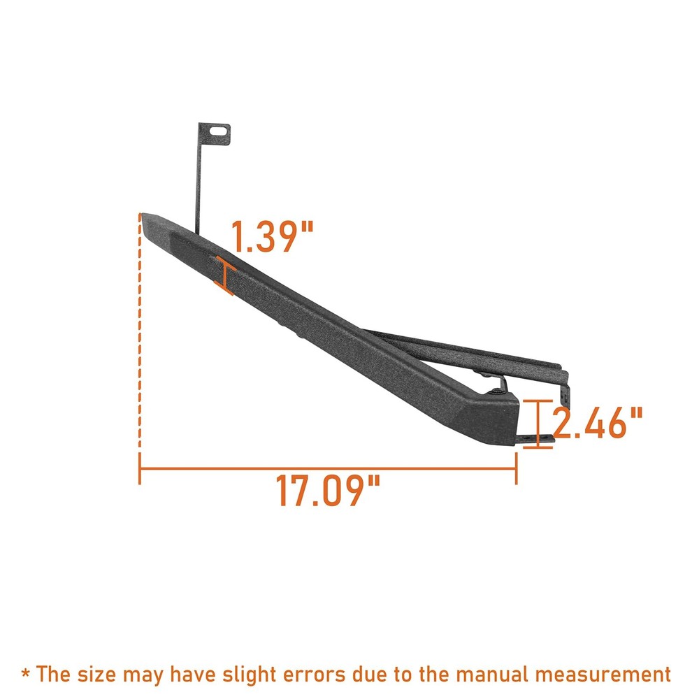 Viper Cut Front Bumper for 4Runner 2014-2024 Exclude Limited Nightshade