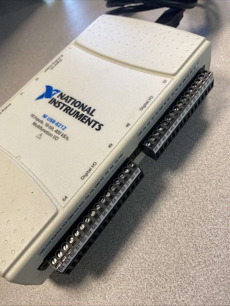 National Instruments NI USB-6212 Data Acquisition Device