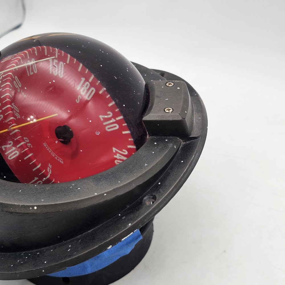 Ritchie BN-202 Navigator Compass Marine Sailboat Bulkhead Clinometer - As Is