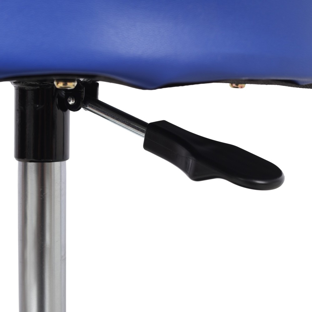 250LBS Rolling Pneumatic Creeper - Adjustable, Tool Tray