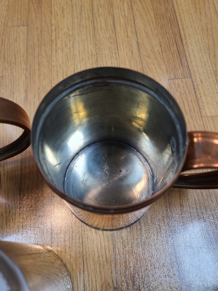 Vintage Copper Neapolitan Flip Coffee Maker