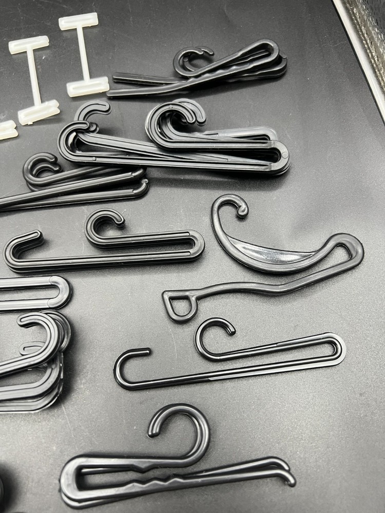 Plastic Hanging Sock Organizer Hooks -Various Sizes and Color