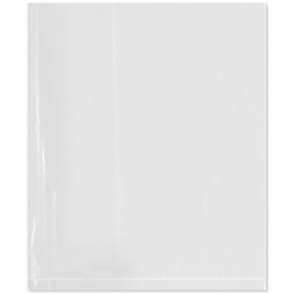 Plymor 5" x 6", 4 Mil Flat Open Clear Plastic Poly Bags