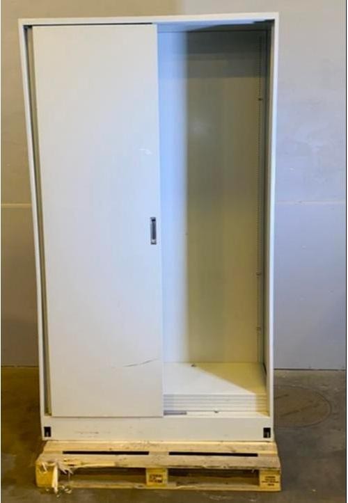 47" Solid Door Tall Storage Cabinet(S6LLST4376)