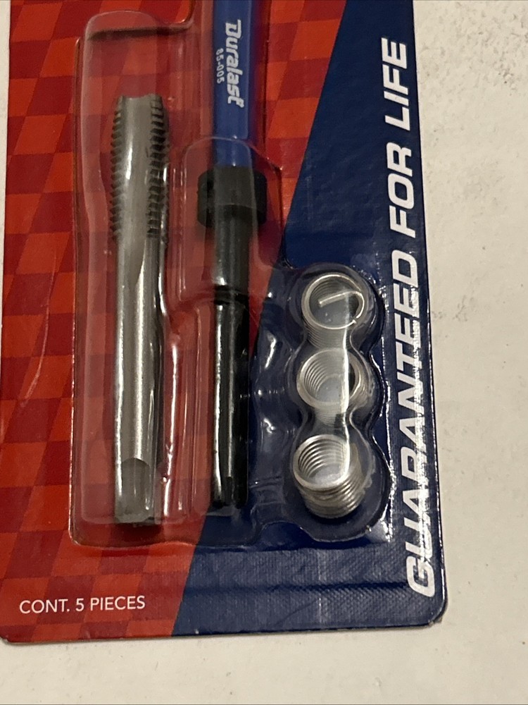 Duralast 85-005 Thread Repair System 3/8” 16 UNC 25/64”
