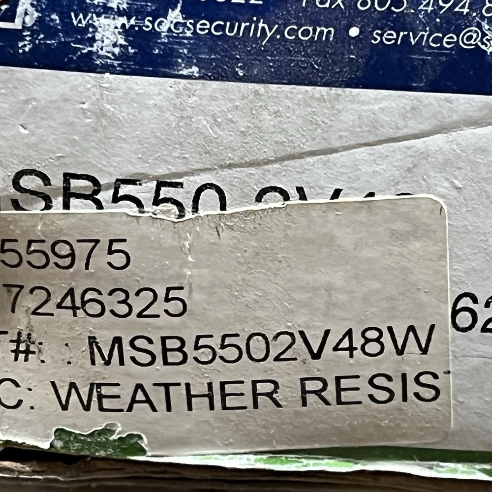 NEW!! SDC Request-to-Exit Non-Latching Switch Bar for 48" Doors - MSB5502V48