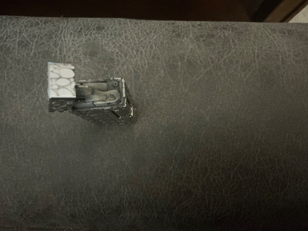 Dunhill Lighter Silver Crocodile Pattern Palladium