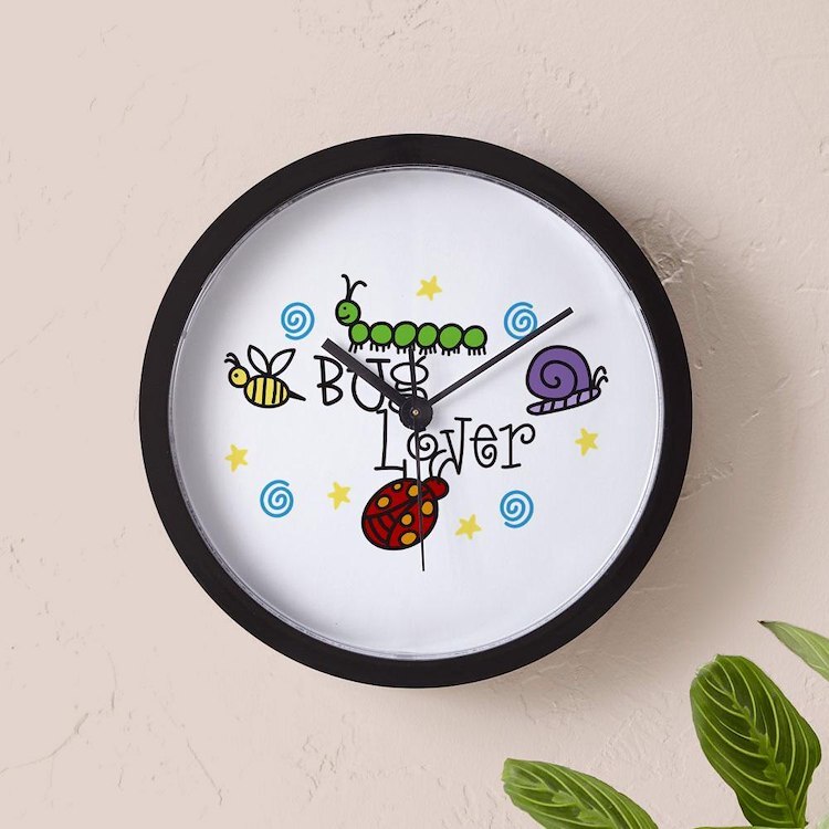 CafePress Bug Lover 10" Wall Clock (1294939487)
