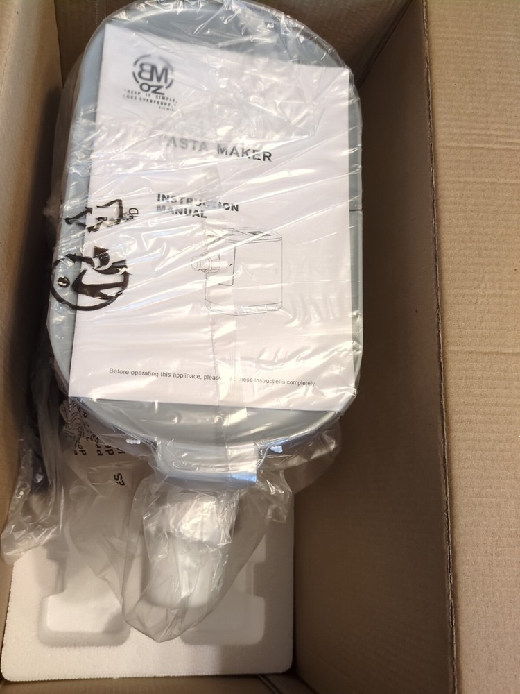 200W Electric. Automatic Pasta Maker making Machine Compact 11 Shaping Discs