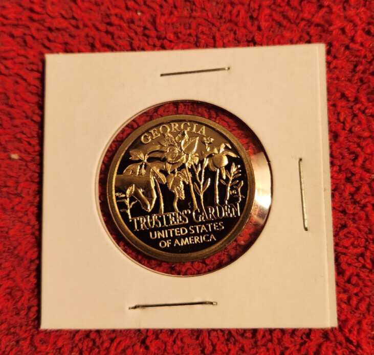 2019 S Proof Georgia Innovation Dollar Trustees Garden