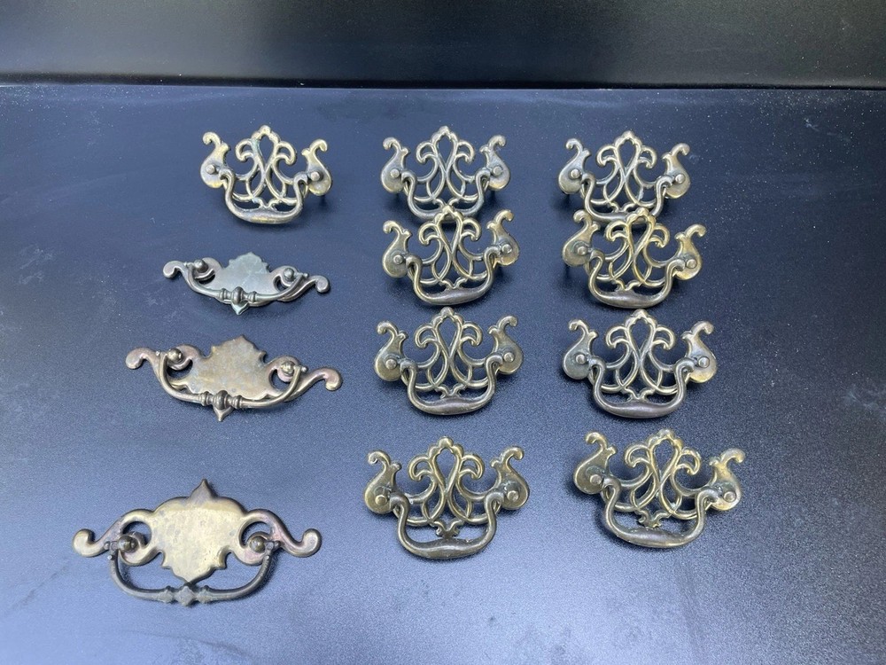 Vintage Metal Drawer Pulls