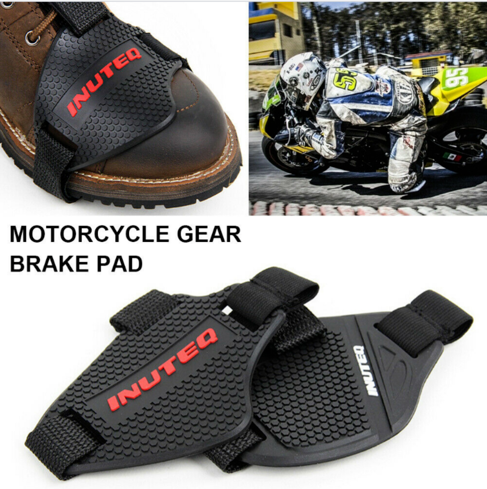 US Motorcycle Shoe Boot Protector Shift Guard Cover Protective Gear Shifter Pads