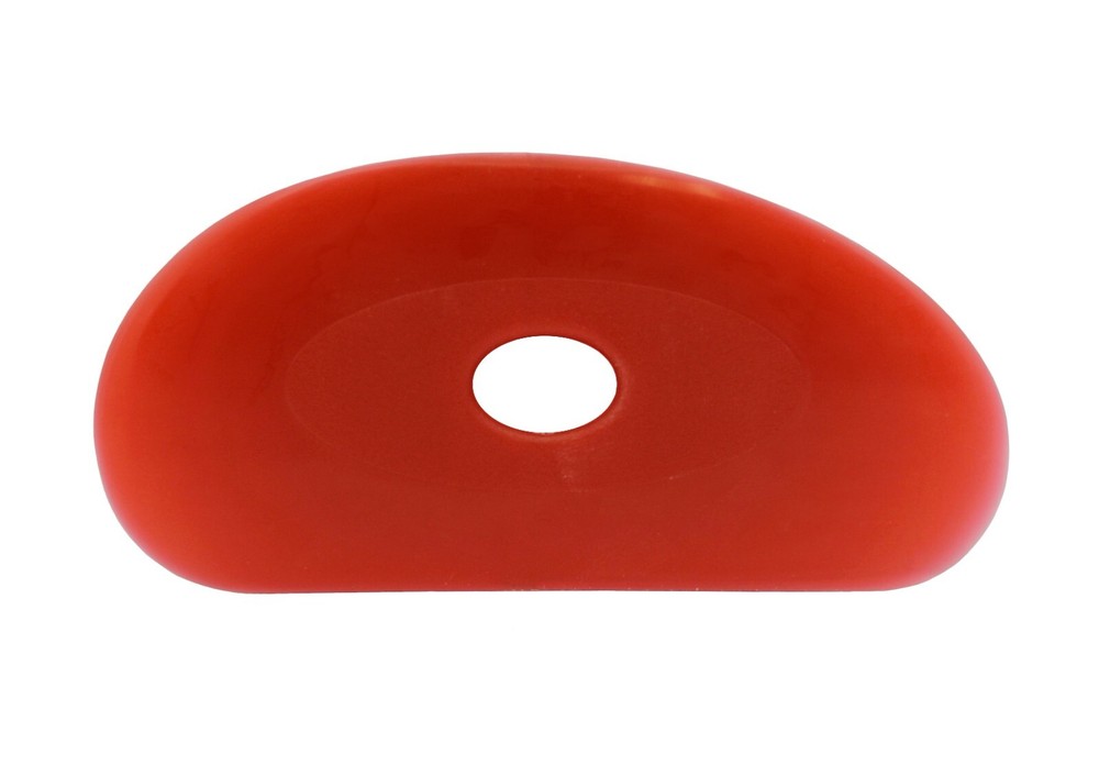 Soft Silicone Pottery Rib (Shape 2) - Ceramic Clay Sculpting Tool | 2 Pack