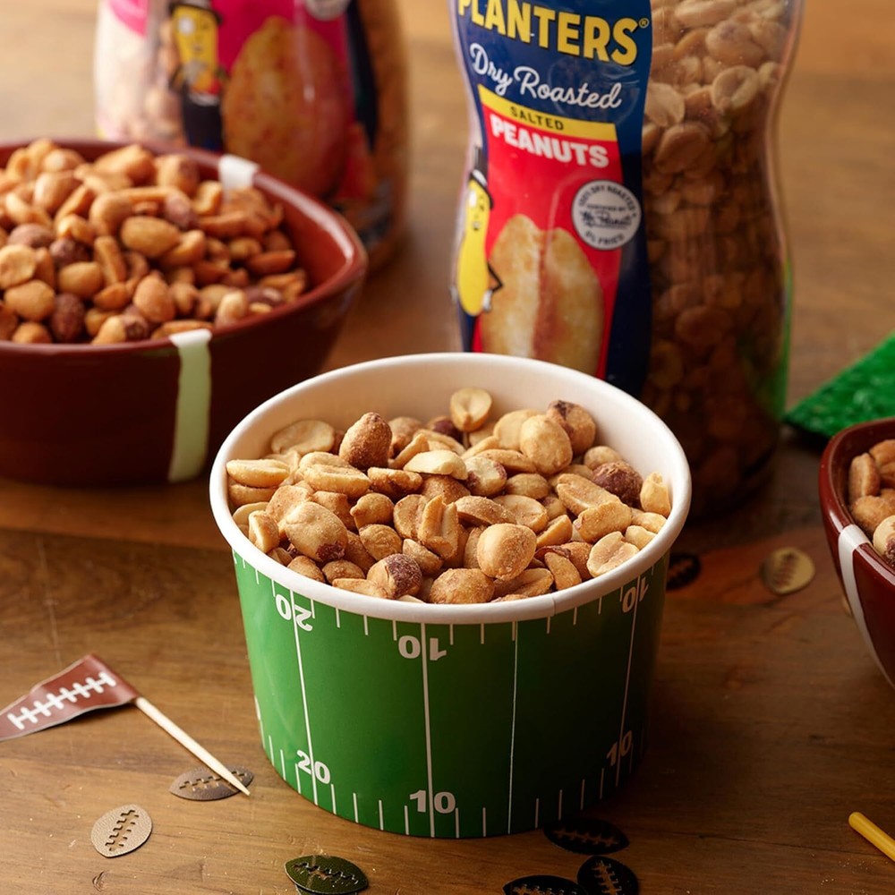 Planters Salted Dry Roasted Peanuts 16 oz