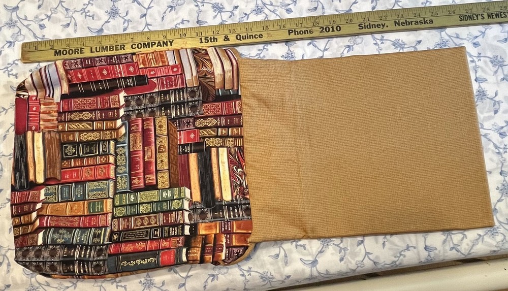 By My Bed Book Bag Bedside Book Caddy