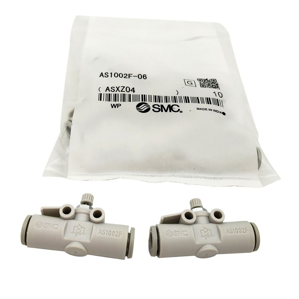 1pcs SMC AS2002F-06 Pneumatic Flow Control, Piping Type: Inline, Metering: