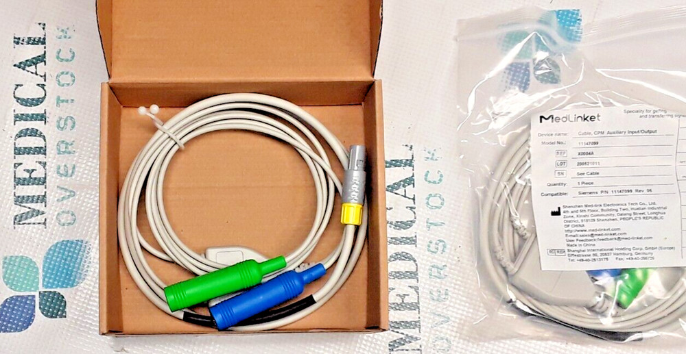 11147099 - SIEMENS - X0004A CABLE, CPM AUXILIARY INPUT/OUTPUT - NEW