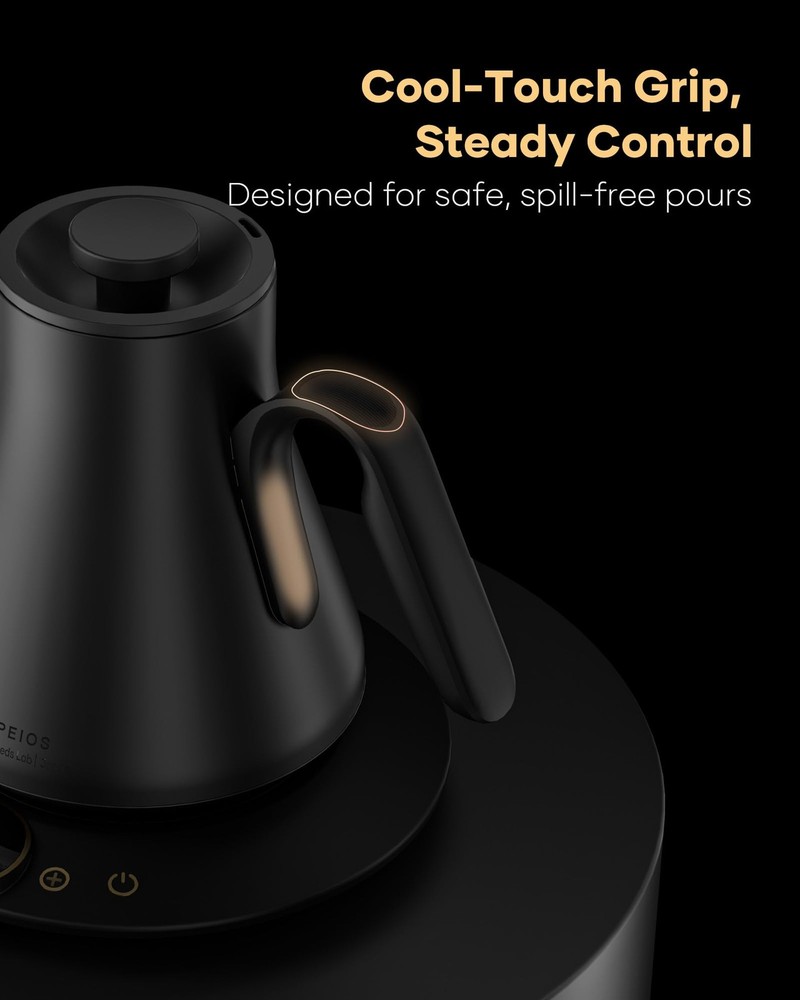 Barista Collection Gooseneck Electric Kettle, ±1℉ Precise Temperature Control...