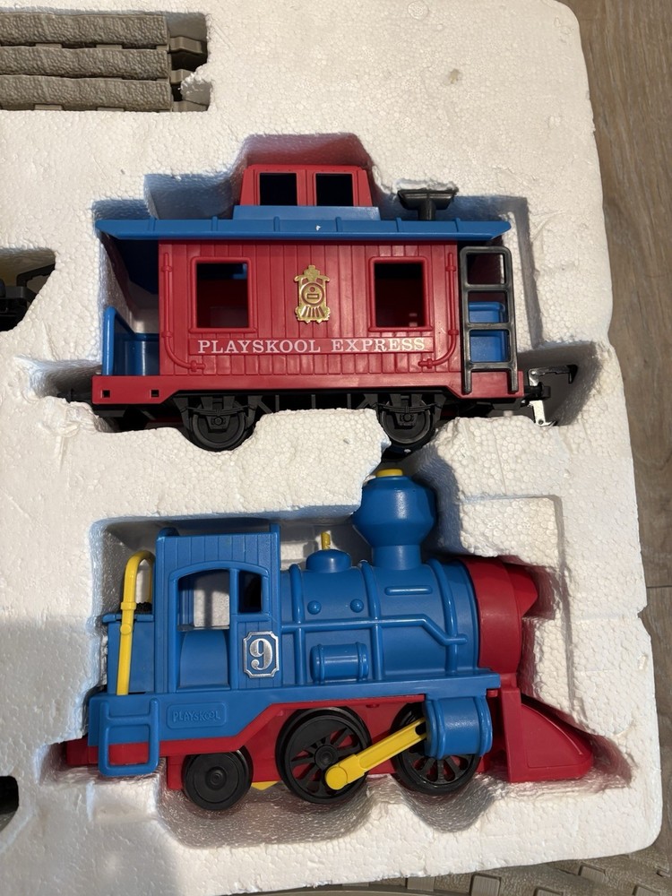 PLAYSKOOL EXPRESS A Preschooler's First Train Set Toy Vintage Engine Not Working