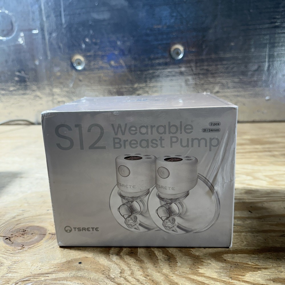 TSRETE S12 Wearable Breast Pump PINK