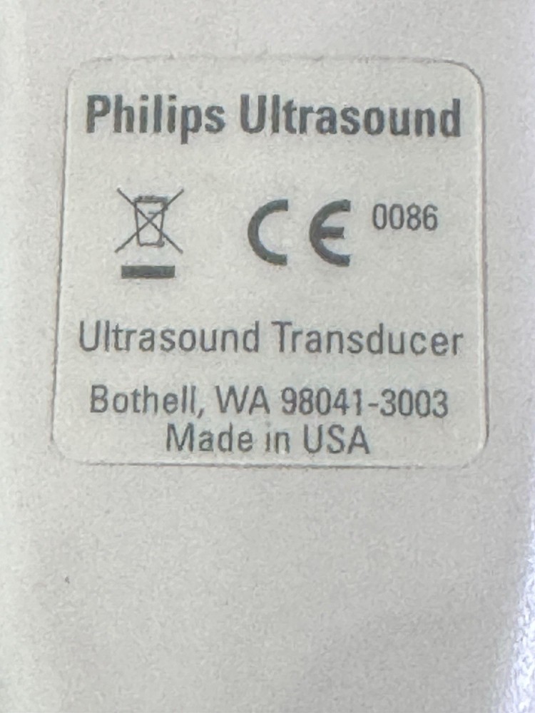 Philips C8-5 IPx-7 Curved Array Ultrasound Probe Transducer – Abdominal / OB