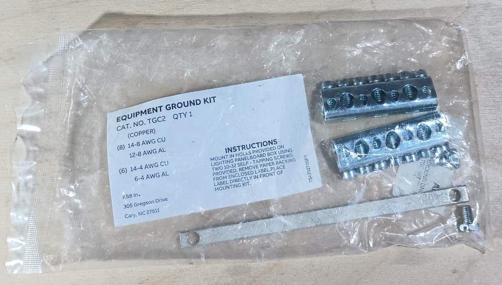 GE  TGC2 Equipment Ground Kit