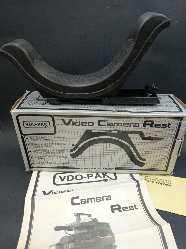 VDO-PAK VIDEO CAMERA REST CR-102 FLAT BASE CAMERA