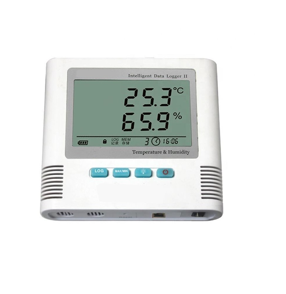 Temperature Humidity Data Logger For Workshop Warehouse Built-in Sensor
