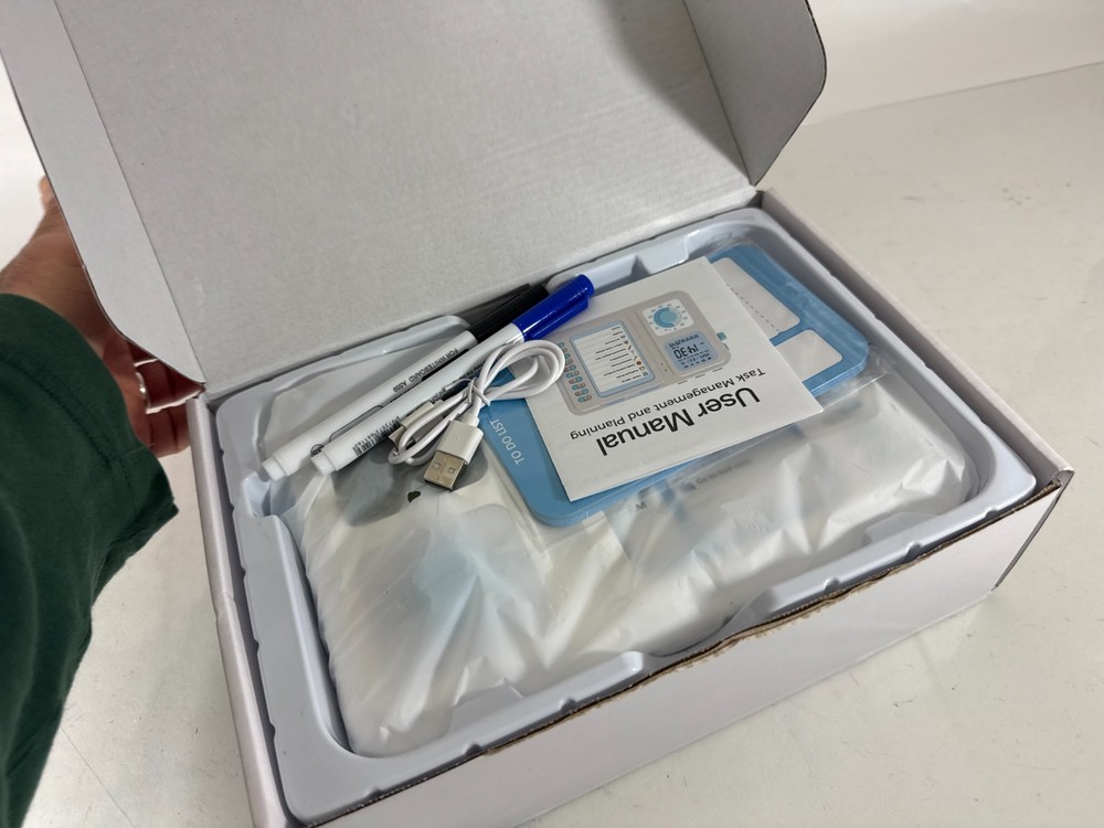 3-in-1 Visual Timer & ADHD Tool for Kids|Adults, Task Timer w/ Chore Chart Board