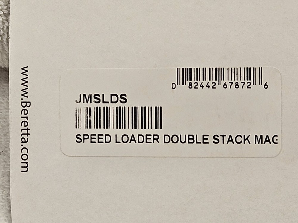 Beretta 92 Speed Loader Double Stack Magazine. OEM. JMSLDS