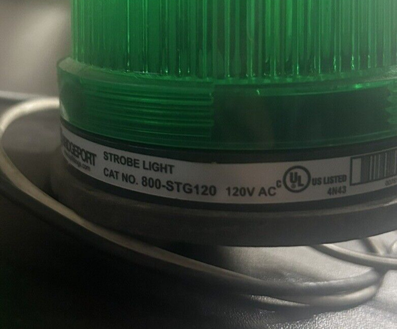 ⚡️Bridgeport Green Strobe Light 800-STG120
