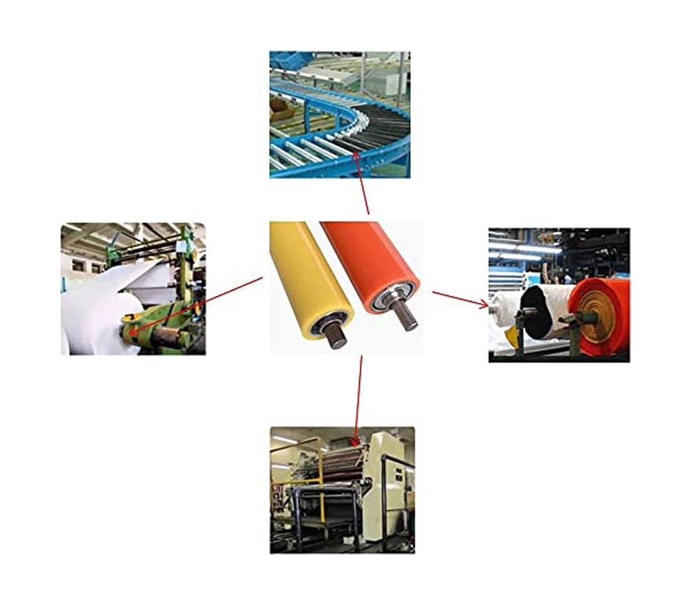 Conveyor Rubber Roller,30'' Roller,30inch Conveyor Roller,Conveyor Support Ru...