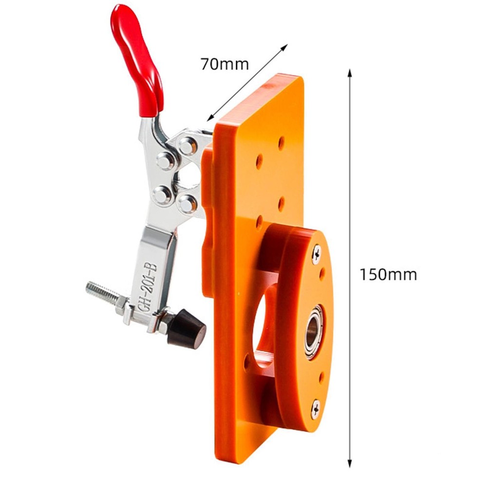 Precision Cabinet Hinge Drilling Tool Set with Secure Fixture