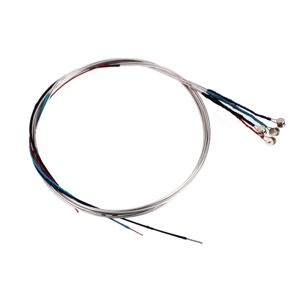 3/4 4/4 Nickel Silver Wound Violin Strings Set Silver